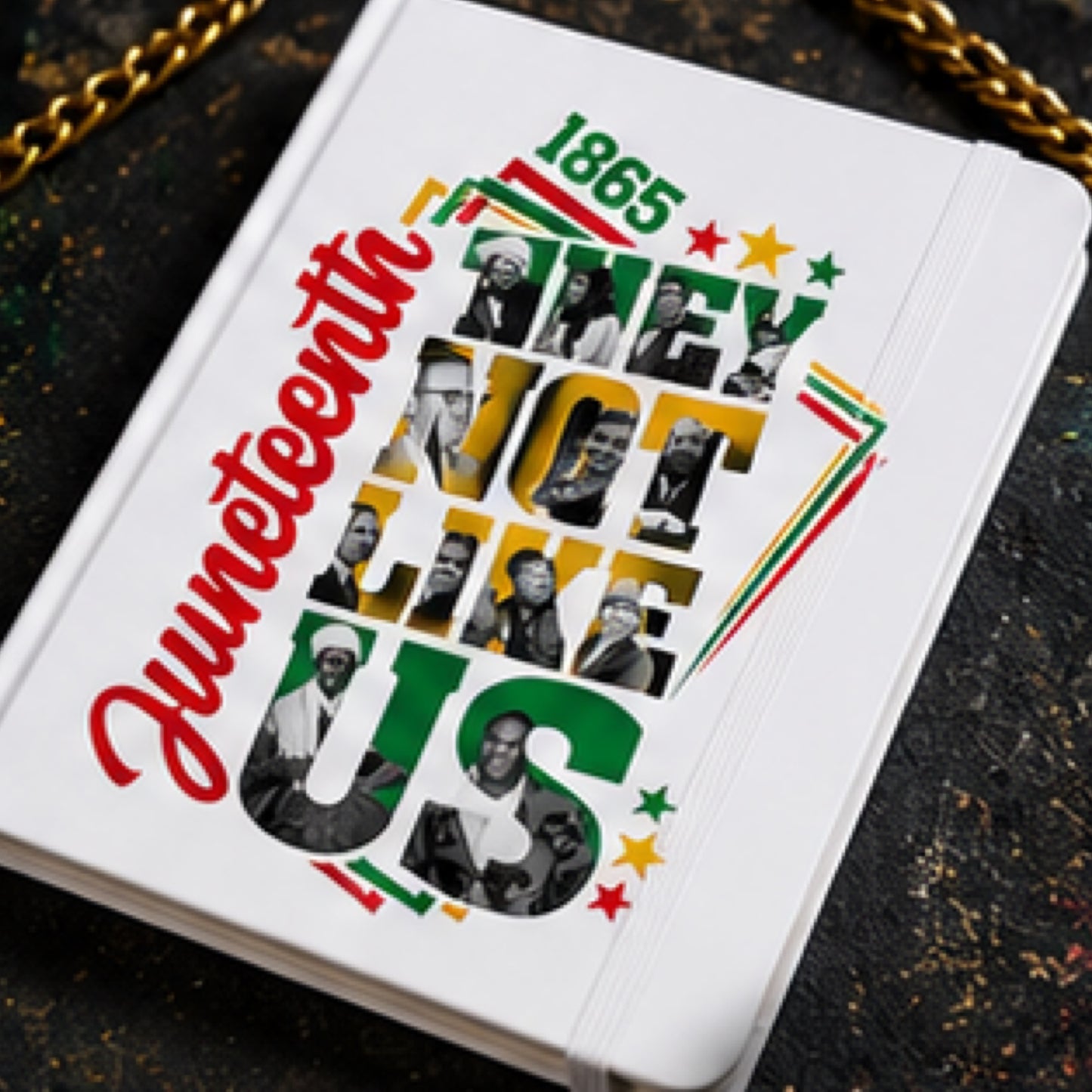 Juneteenth Hardcover Journal Notebook and Inkpen