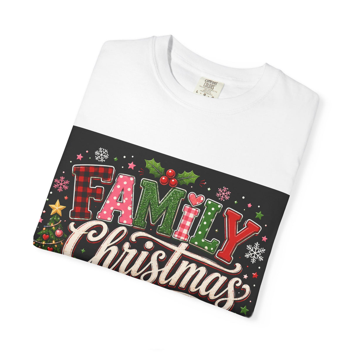 Family Christmas 2026 Matching Hoilday Unisex Heavy Cotton Tee