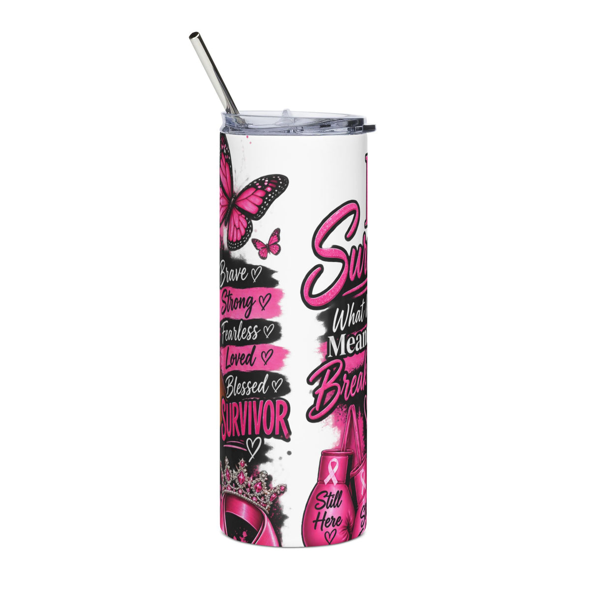 Cancer Survivor 20oz Stainless Tumbler