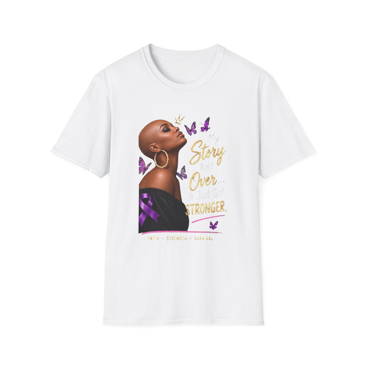 Custom Breast Cancer Awareness Softstyle T-Shirt