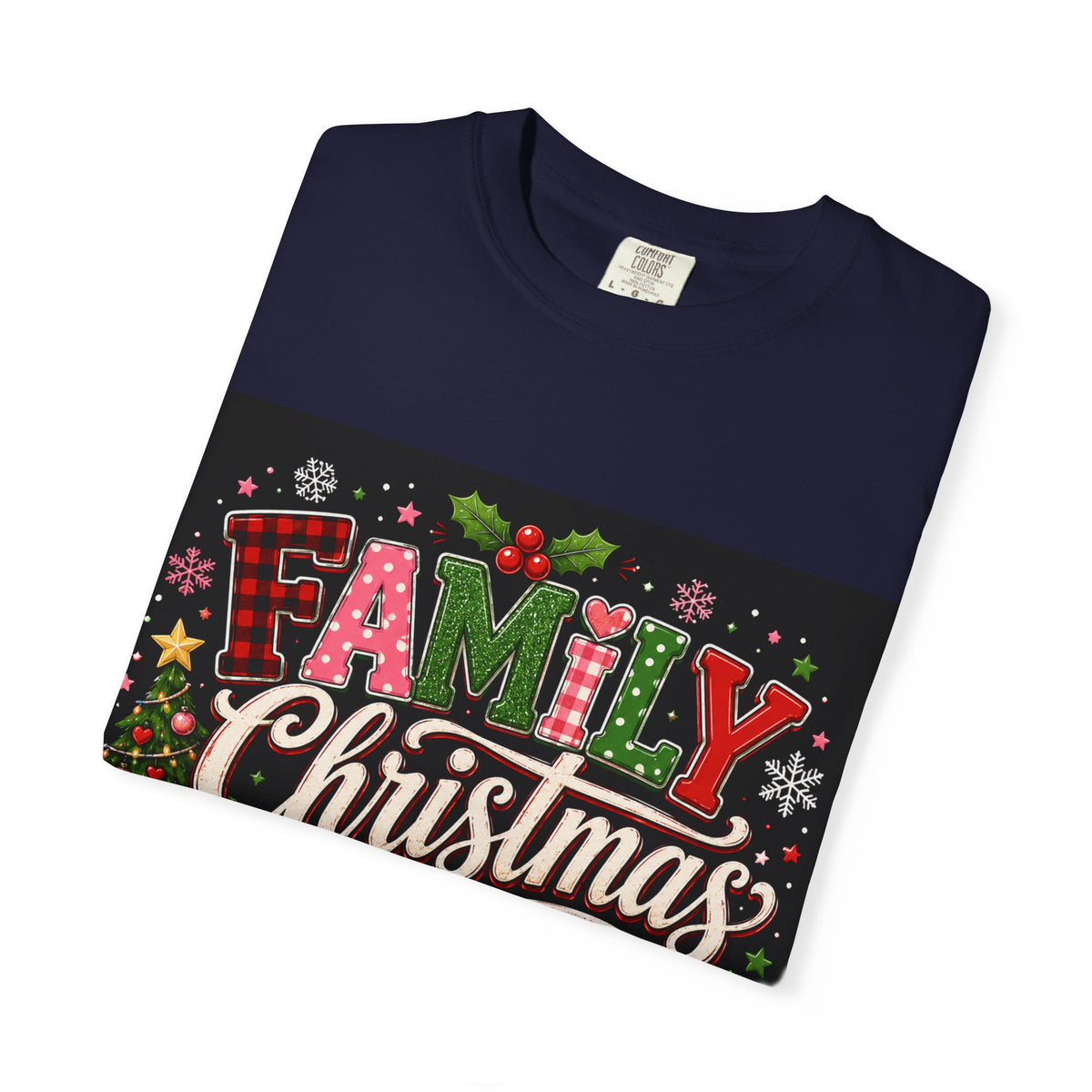 Family Christmas 2026 Matching Hoilday Unisex Heavy Cotton Tee