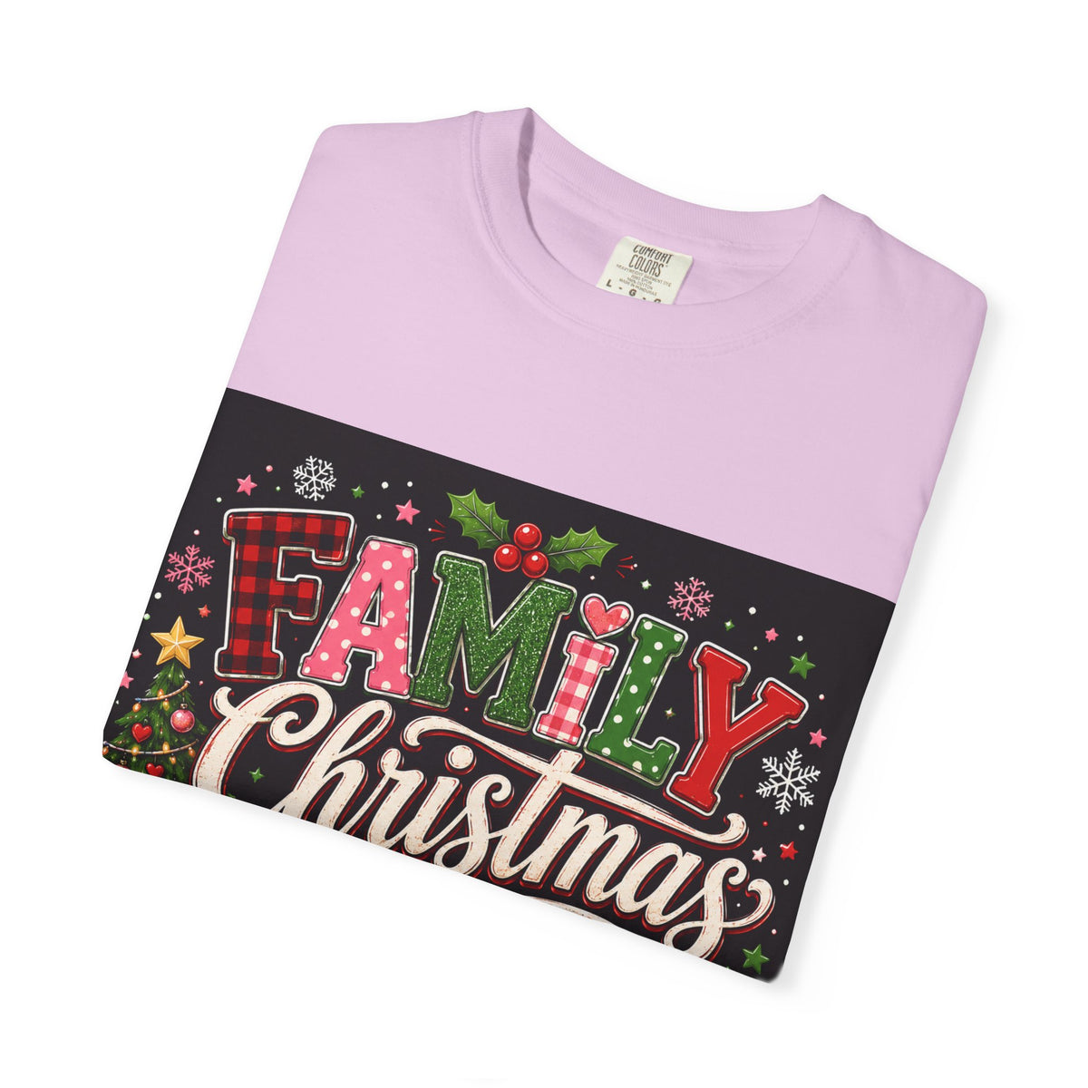 Family Christmas 2026 Matching Hoilday Unisex Heavy Cotton Tee