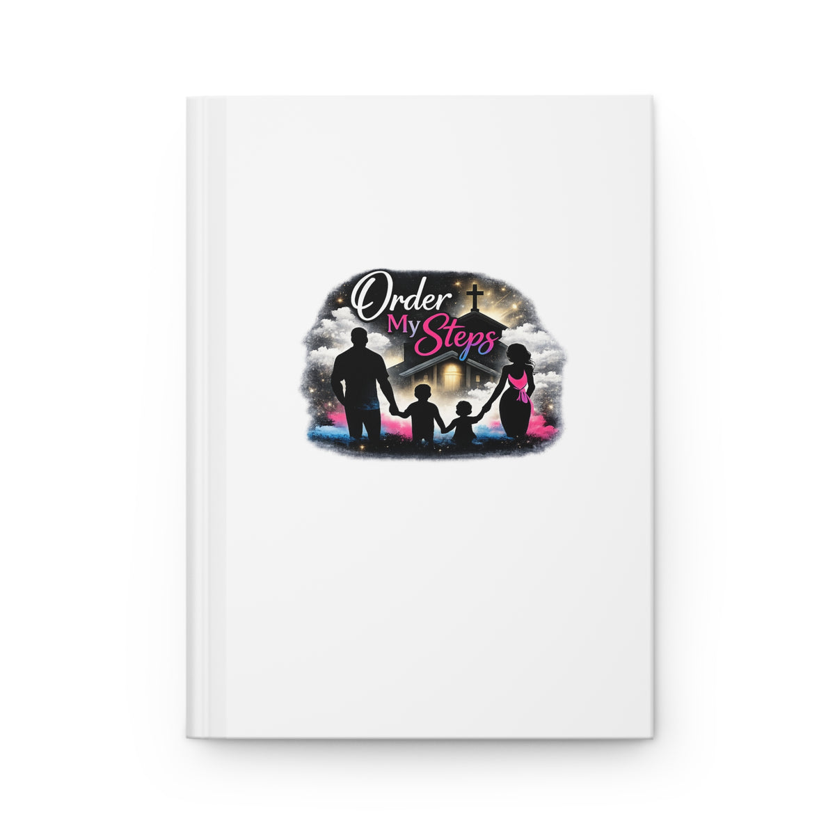 Order My Steps Journal — Inspirational Christian Hardcover Notebook