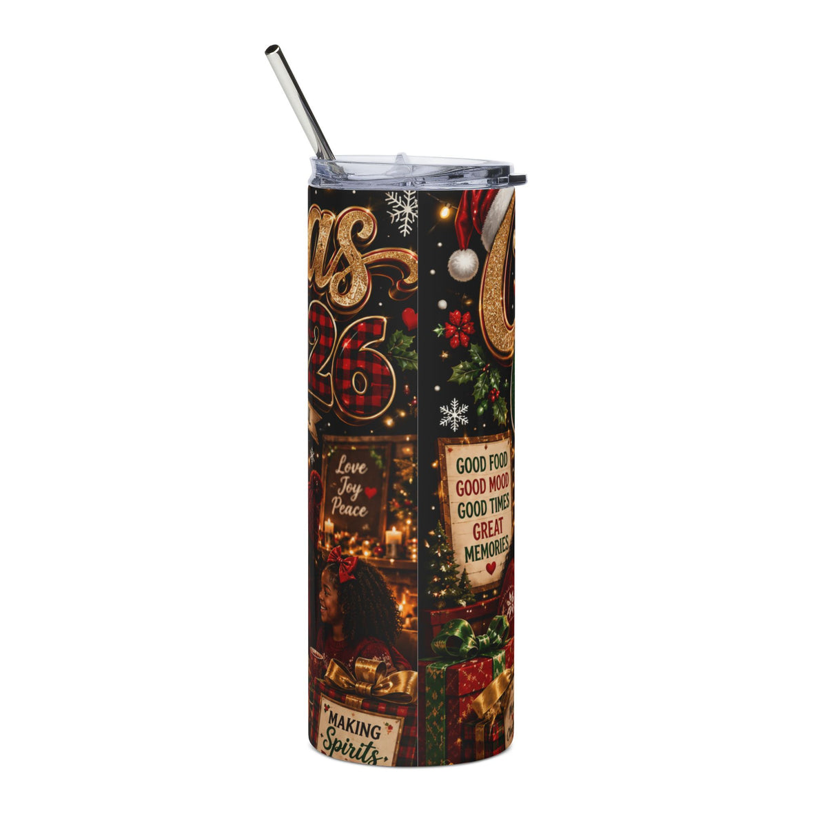 Christmas Crew 2026 Stainless Steel Tumbler, 20oz
