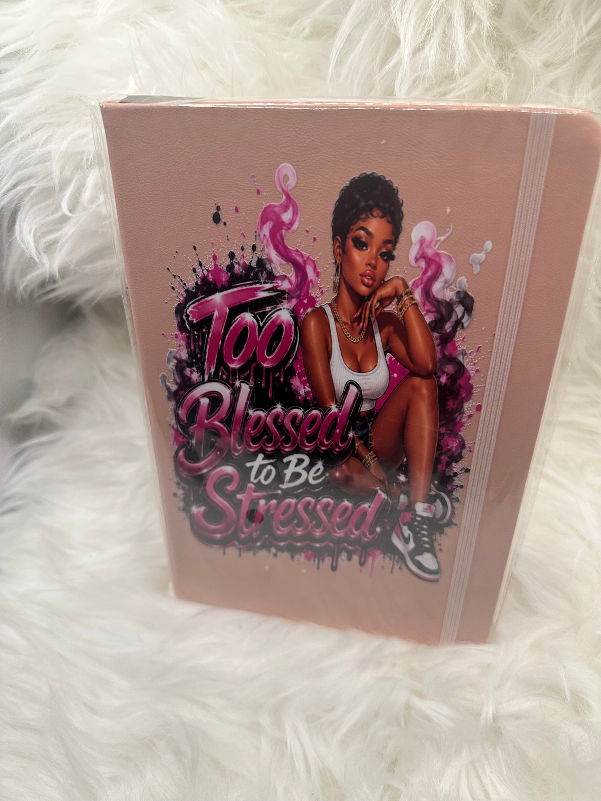 Boss Energy" Collection UV DTF Transfer – Inspirational & Faith-Based Journal
