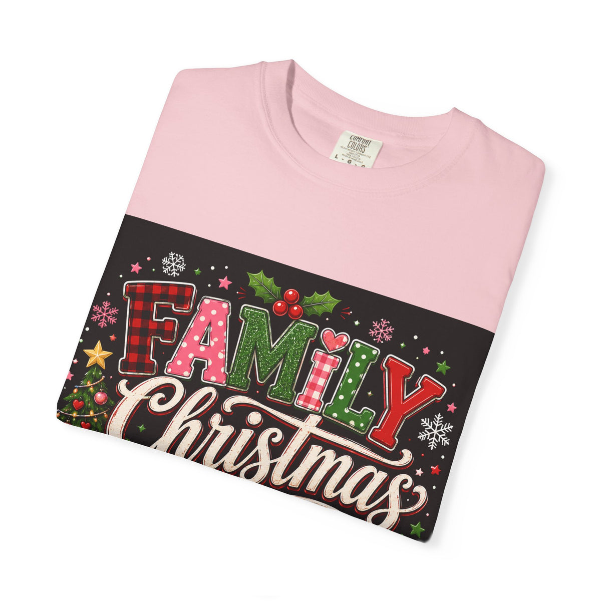 Family Christmas 2026 Matching Hoilday Unisex Heavy Cotton Tee