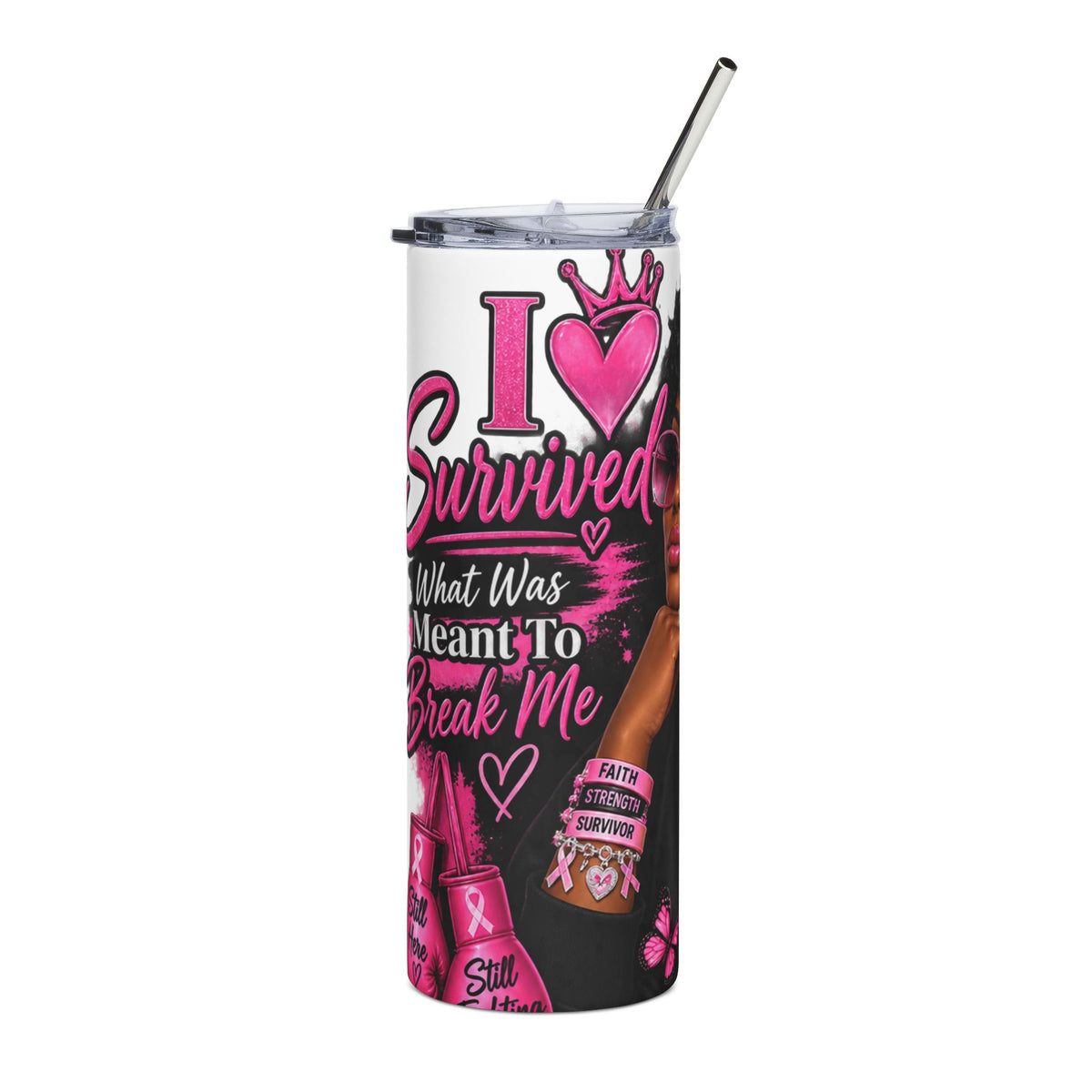 Cancer Survivor 20oz Stainless Tumbler