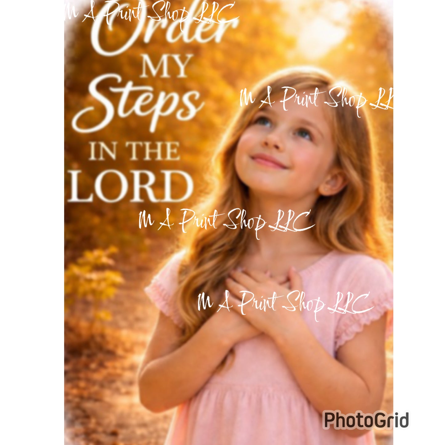 ORDER MY STEPS IN THE LORD (CHILD EDITION) — PREMIUM DIGITAL PRINT FILE ✨🙏🏾