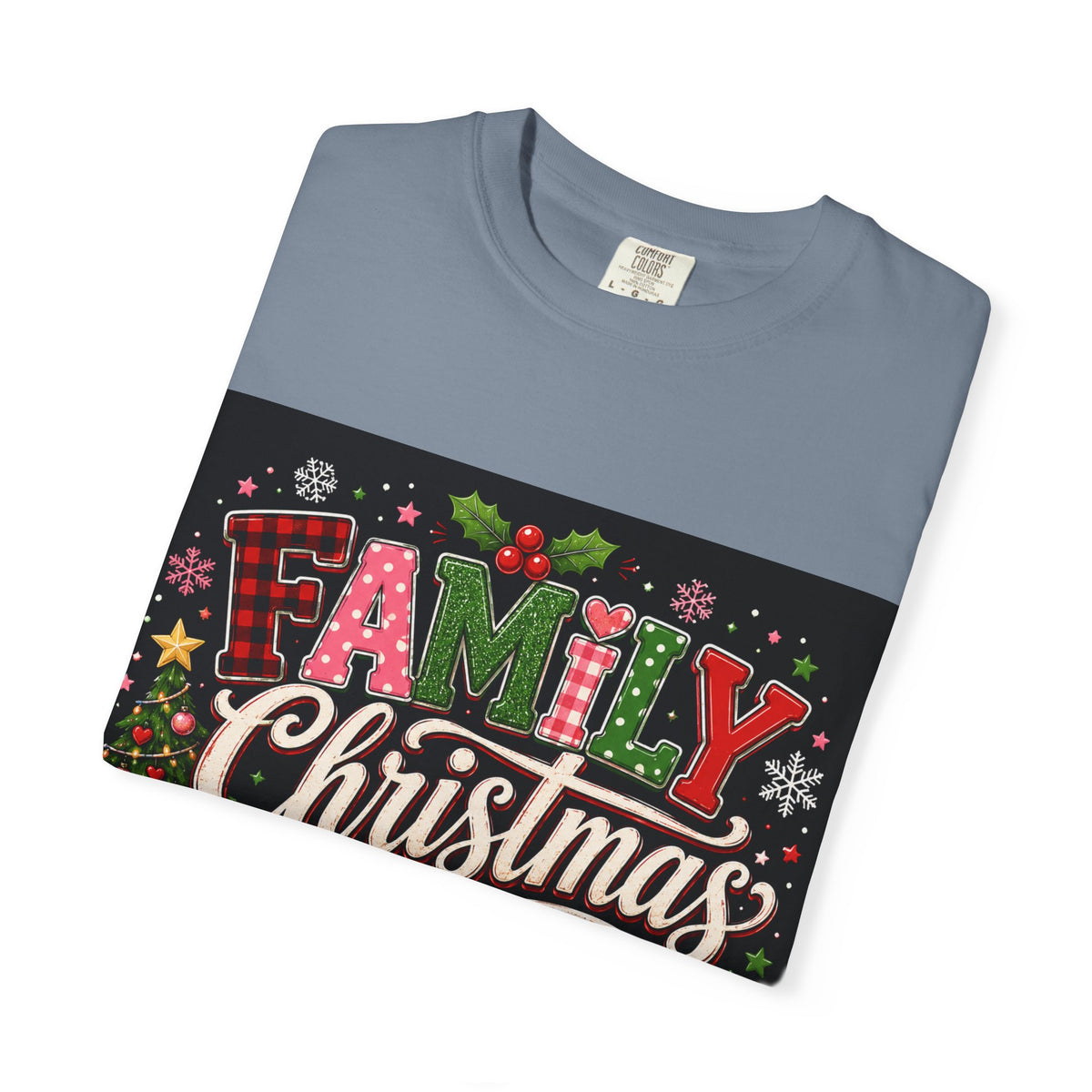 Family Christmas 2026 Matching Hoilday Unisex Heavy Cotton Tee