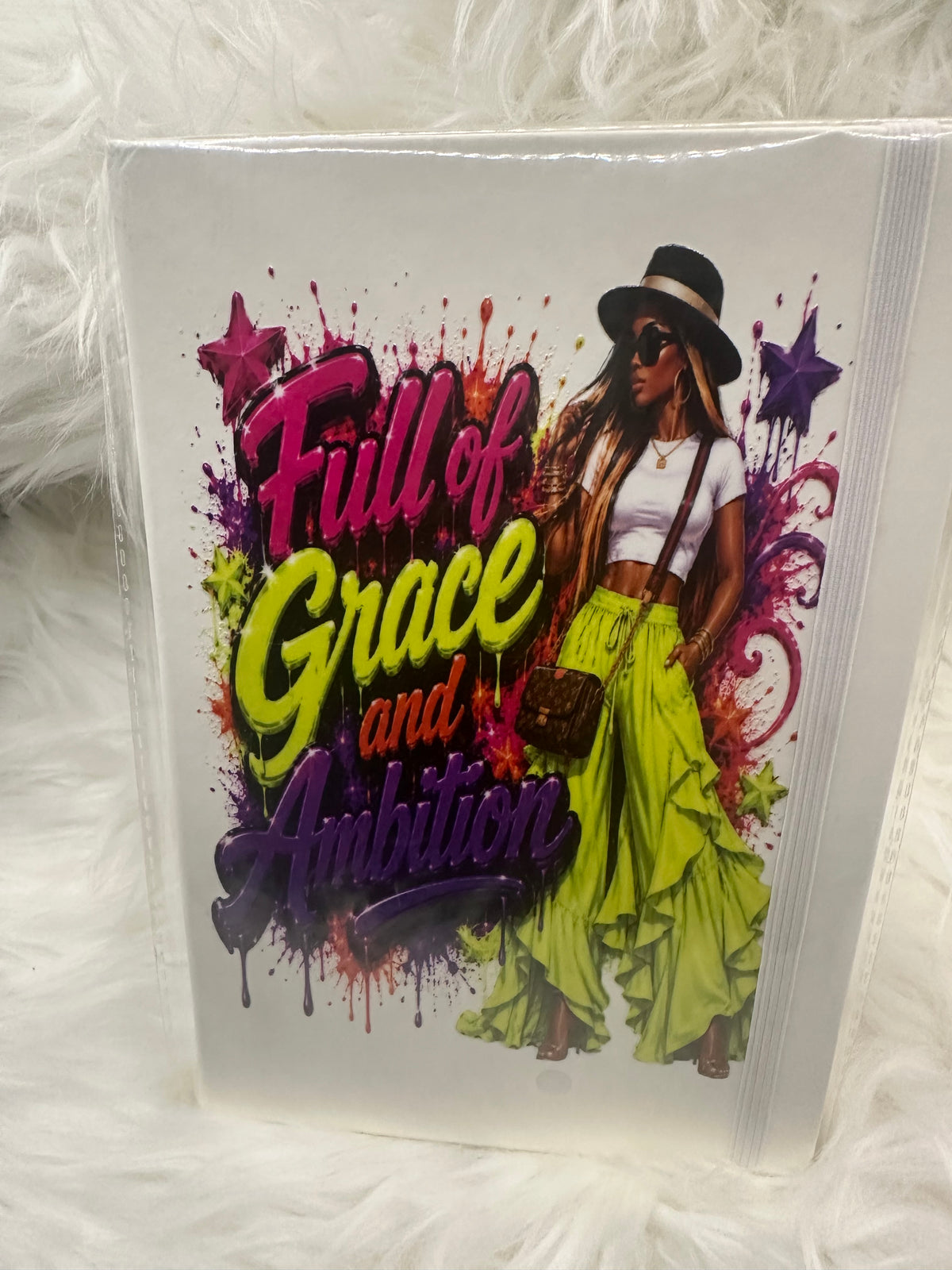 Boss Energy" Collection UV DTF Transfer – Inspirational & Faith-Based Journal