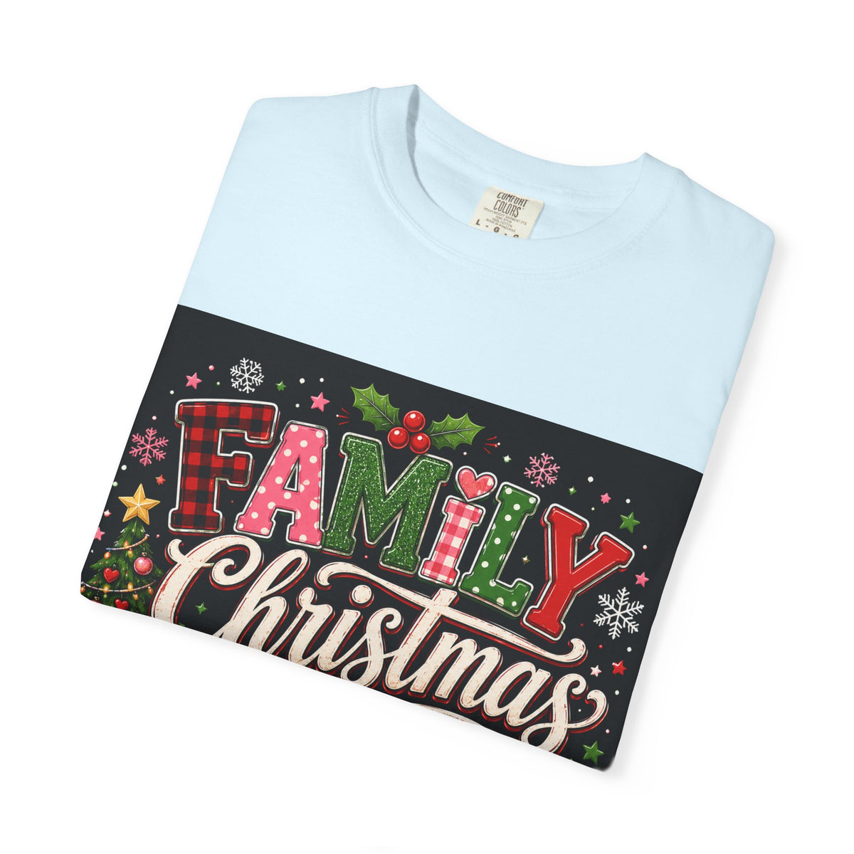 Family Christmas 2026 Matching Hoilday Unisex Heavy Cotton Tee