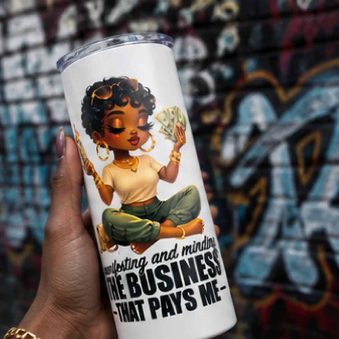 🌟 Manifesting & Minding My Business – Tumbler & Journal Gift Set 🌟
Price: $40.00
Condition: New
Availability: In Stock