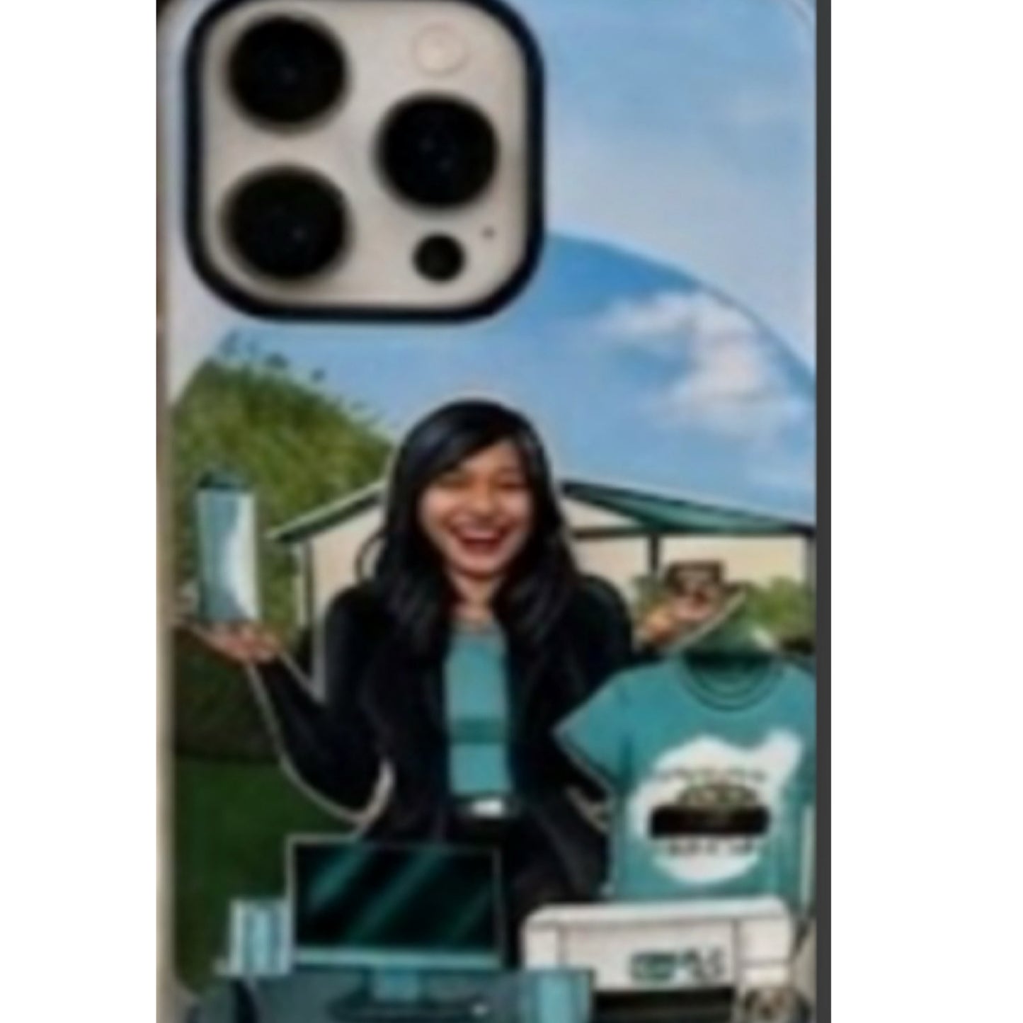 Custom Photo or Business Logo Gift Set – Bluetooth Speaker Tumbler & Matching Phone Case
