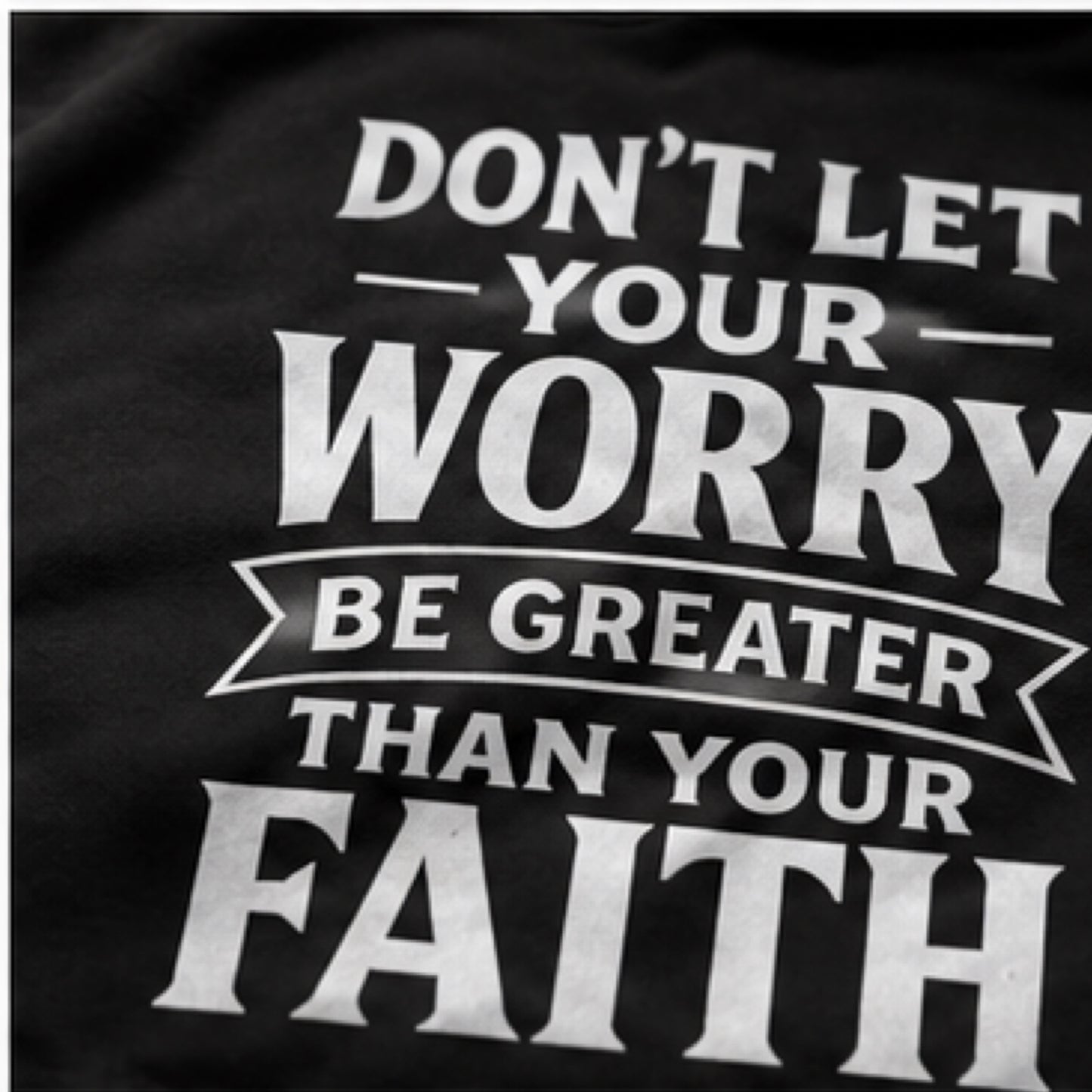Faith Over Fear" Oversized Streetwear Hoodie