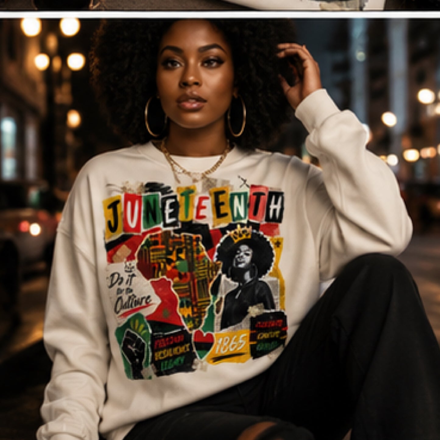 Juneteenth 1865 Streetwear Graphic Tee & Sweatshirt | Do It For The Culture
