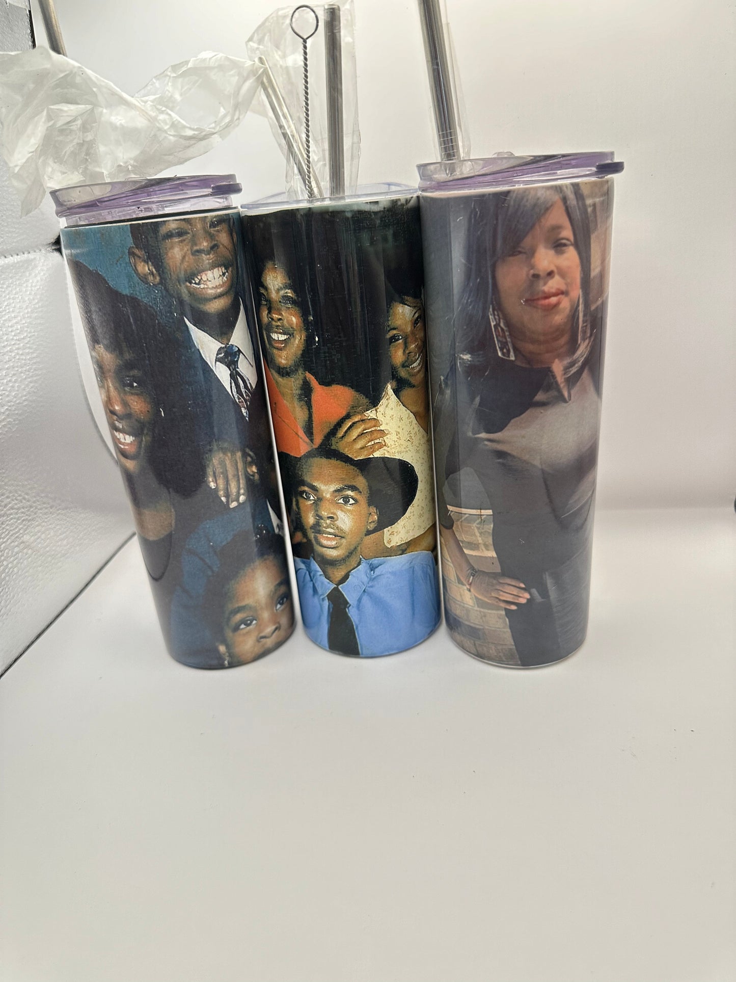 Custom Family Photo Tumblers