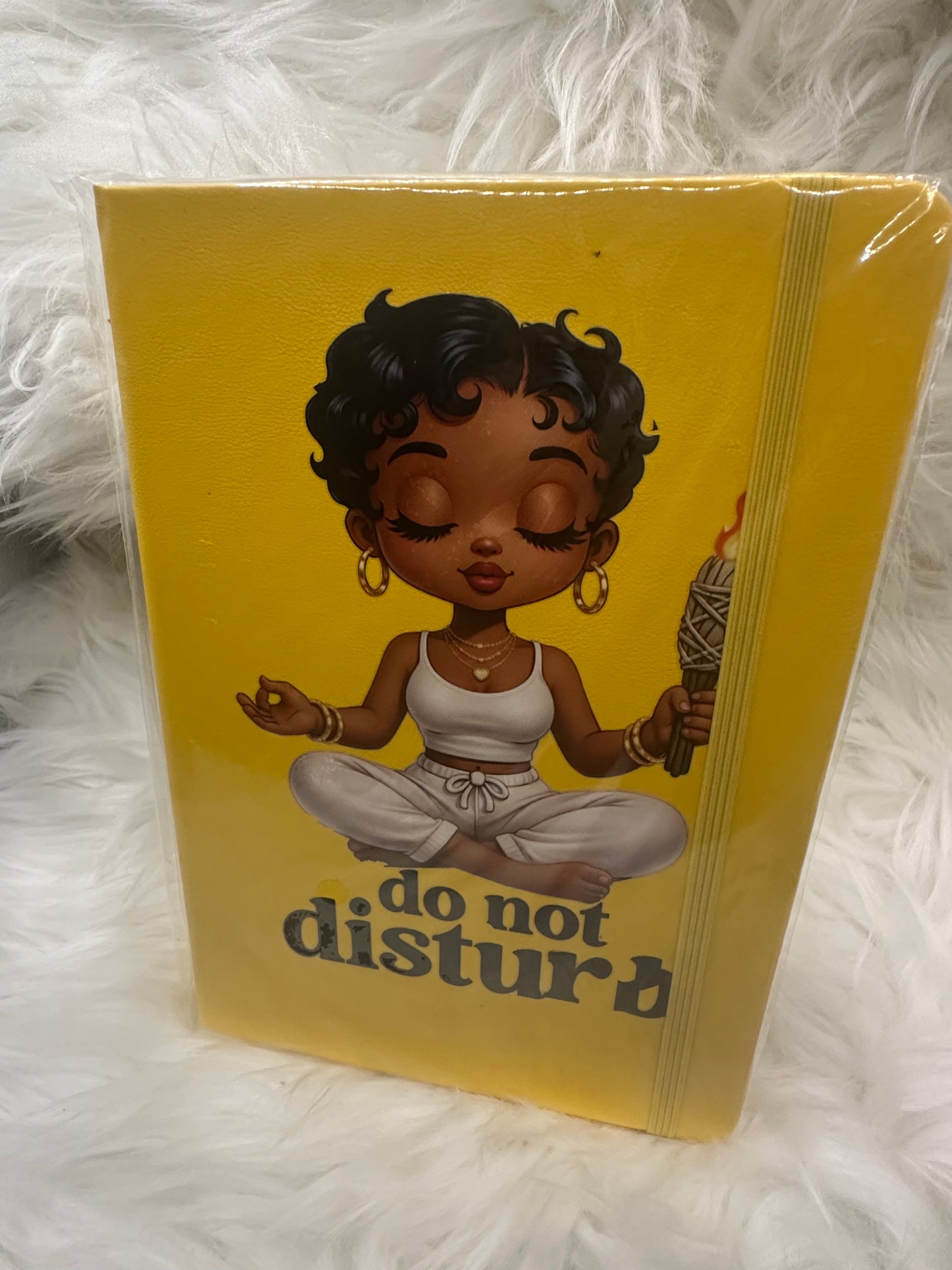Boss Energy Motivation Journal UV DTF Wrap – Pretty Girls Pray, Do Not Disturb, Minding My Business Direct to Film Transfer for Notebooks
