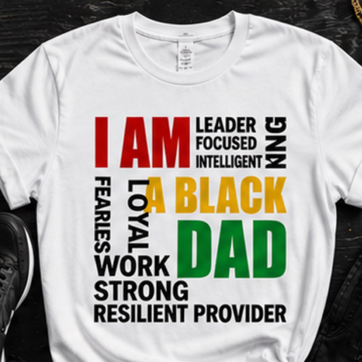 The Black Dad Legacy Collection: Tumblers, Journal, Shirt & Mug