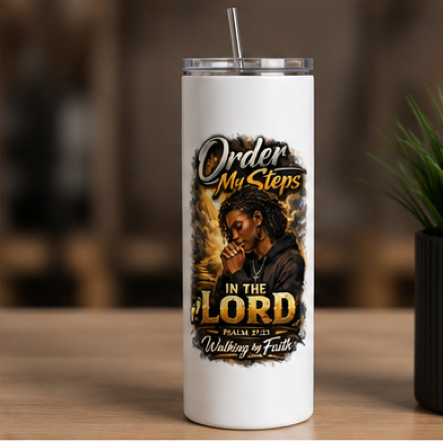 ✨ ORDER MY STEPS IN THE LORD (YOUNG WOMAN EDITION) — PREMIUM DIGITAL PRINT FILE ✨🙏🏾
