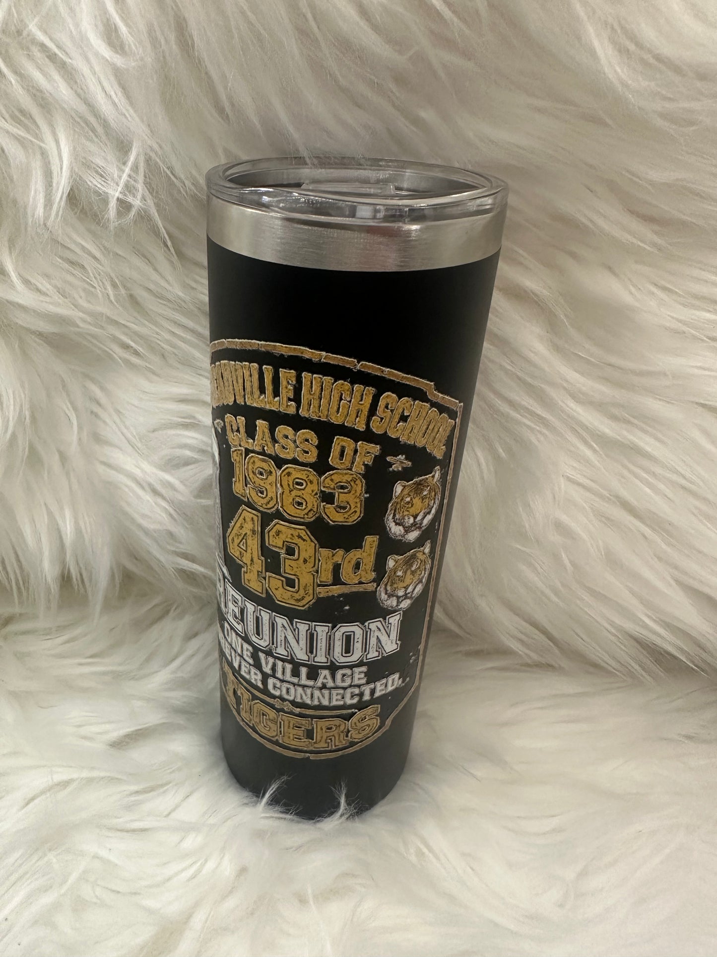 Loreauville High School Class of 1983 43rd Reunion gear! T-shirts, iPhone 17 Pro Max cases, A5 journals, glass cups, and 20oz powder-coated tumblers.