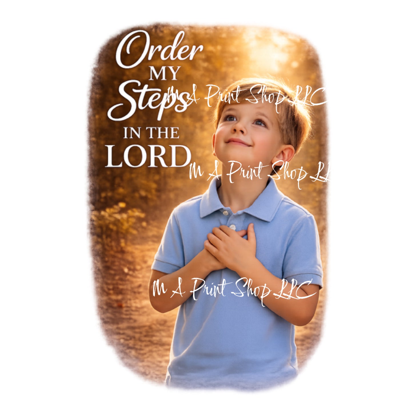 ✨ ORDER MY STEPS IN THE LORD (BOY EDITION) — PREMIUM DIGITAL PRINT FILE ✨🙏🏾